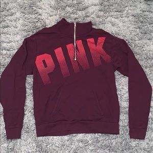 PINK quarter zip